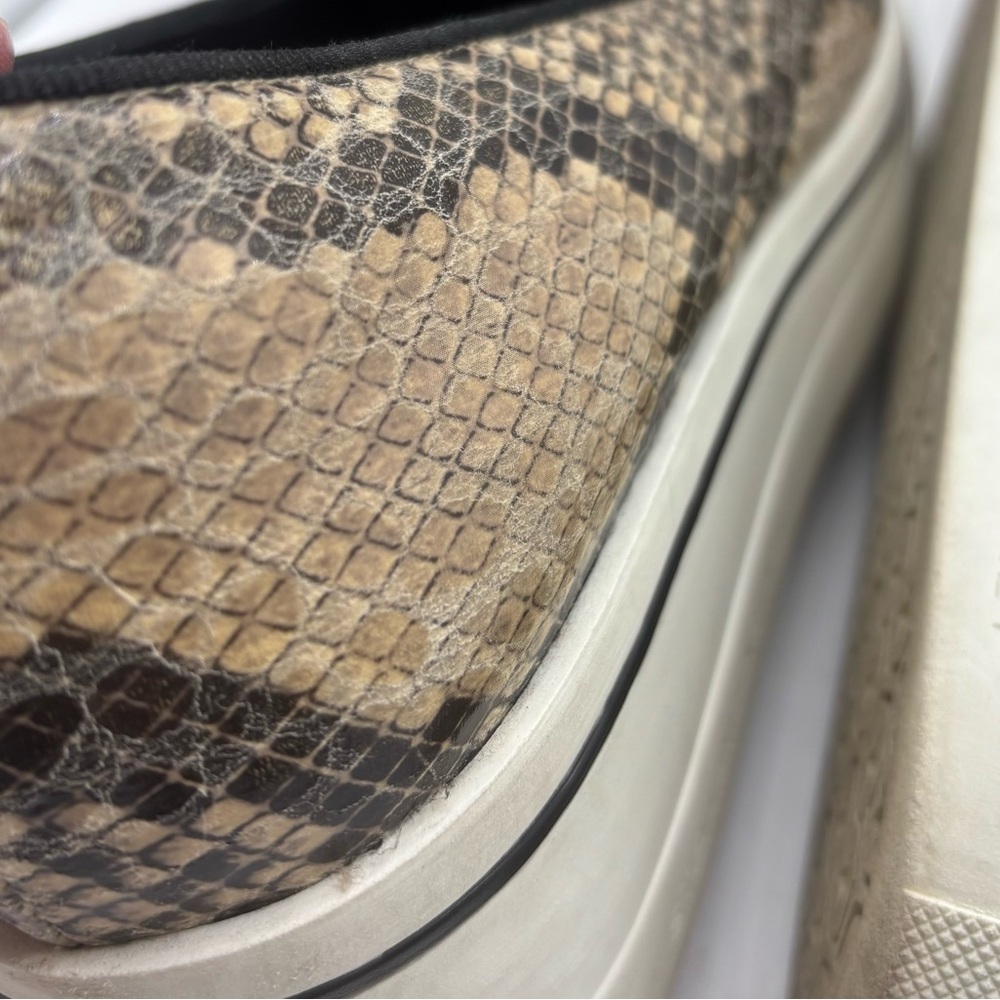 Stella McCartney Binx Python Slip-On Platform Sneakers Shoes Women’s Sz 40 US 10 - Picture 7 of 12